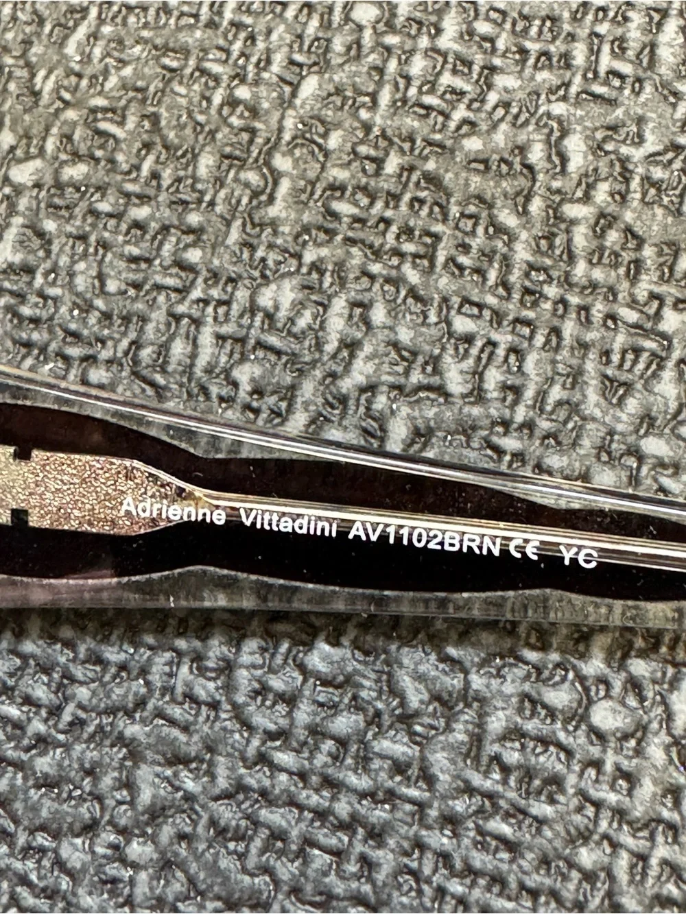 Adrienne Vittadini Eyeglasses Frame & Case